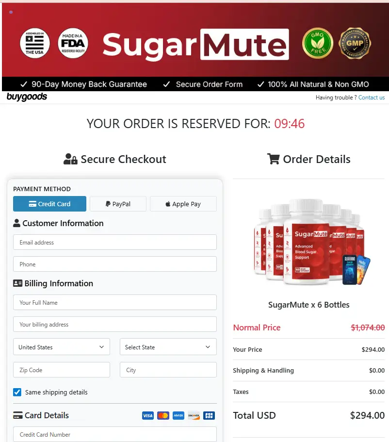 SugarMute-Secure-Checkout